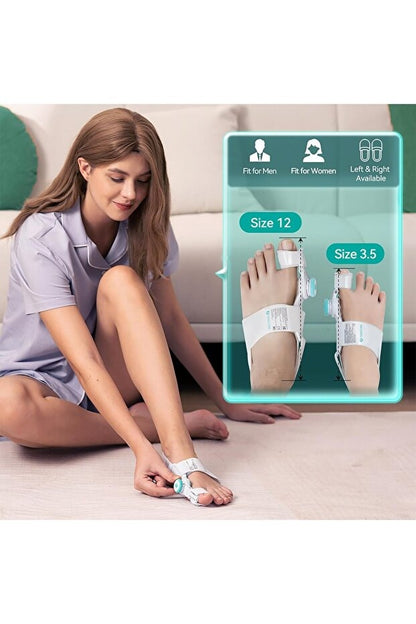 Toe-X® Halluks Valgus Ateli